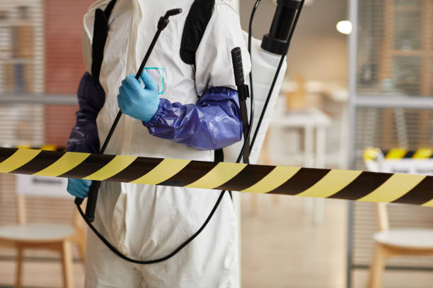 Professional Biohazard technician working in Burlington, WA